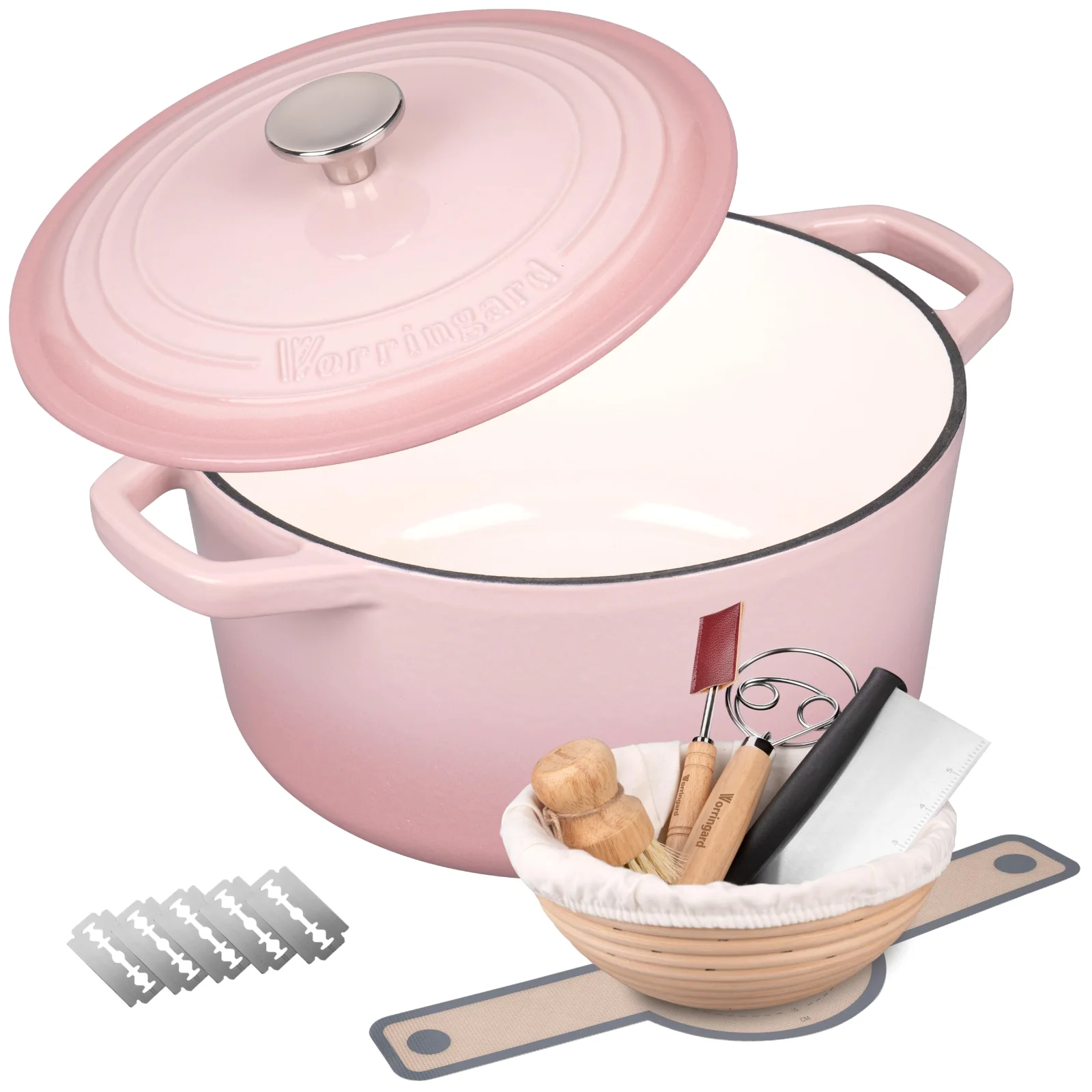 Bread Oven Starter Set, 4.5 qt in Pink