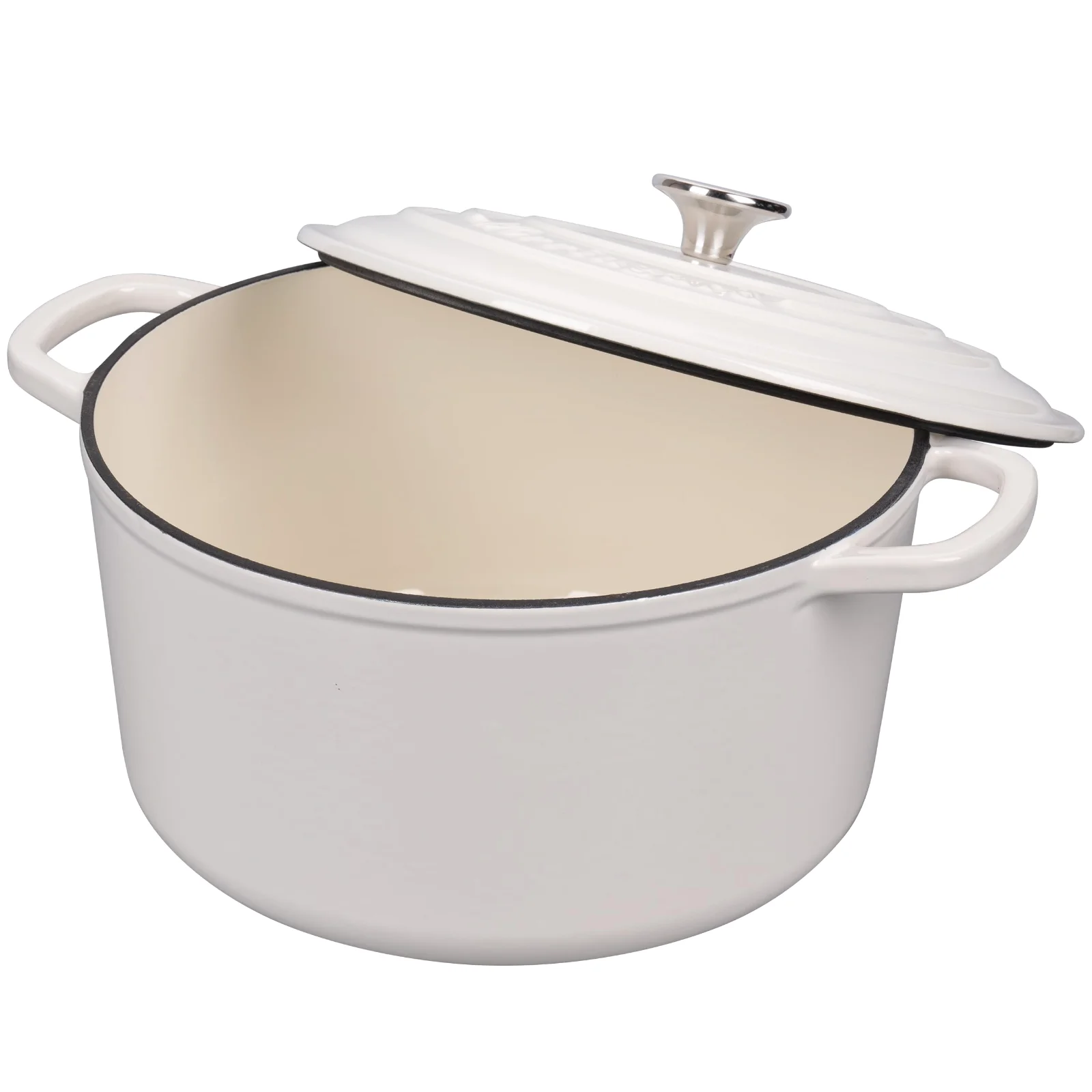 Round bread oven, 4.5 qt, white