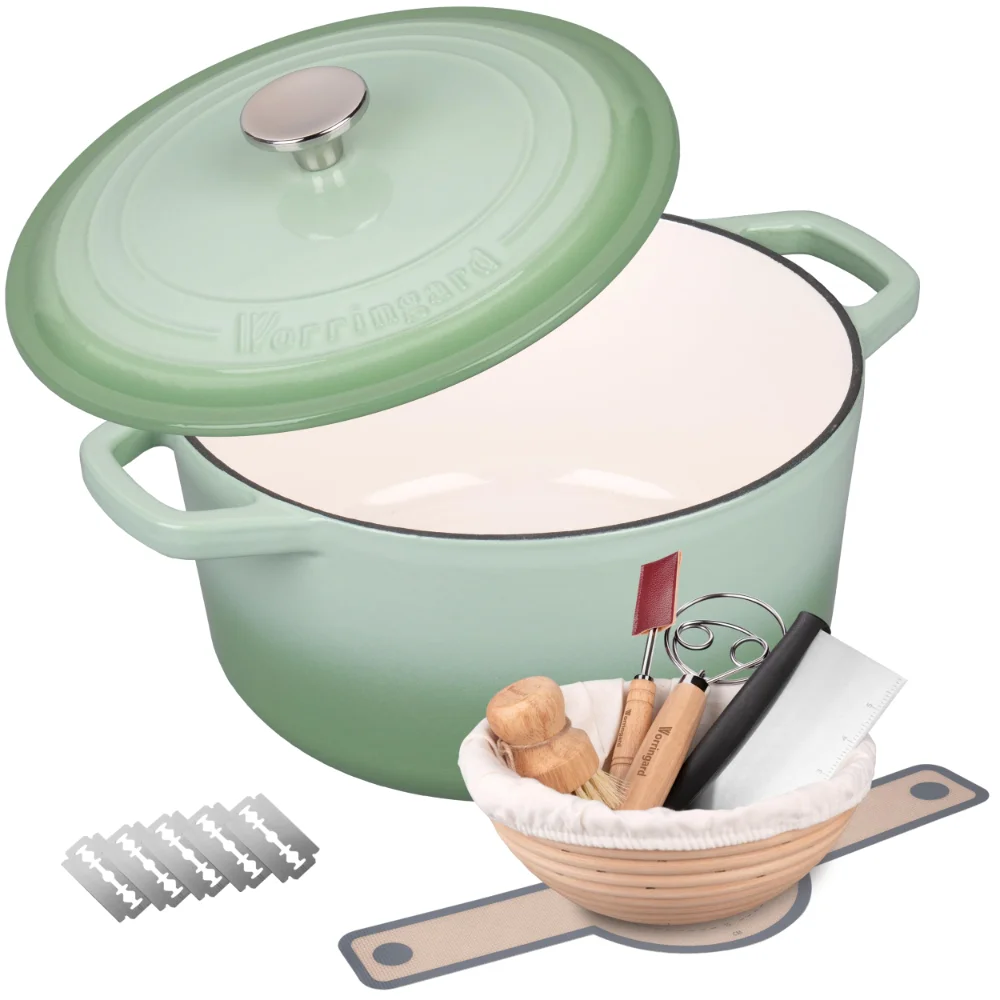 Bread Oven Starter Set, 6 qt in Green